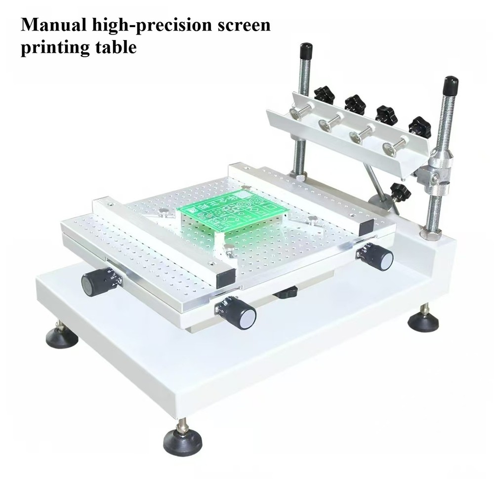 Screen Printing Machine, SMT Manual High-precision Solder Paste Printer