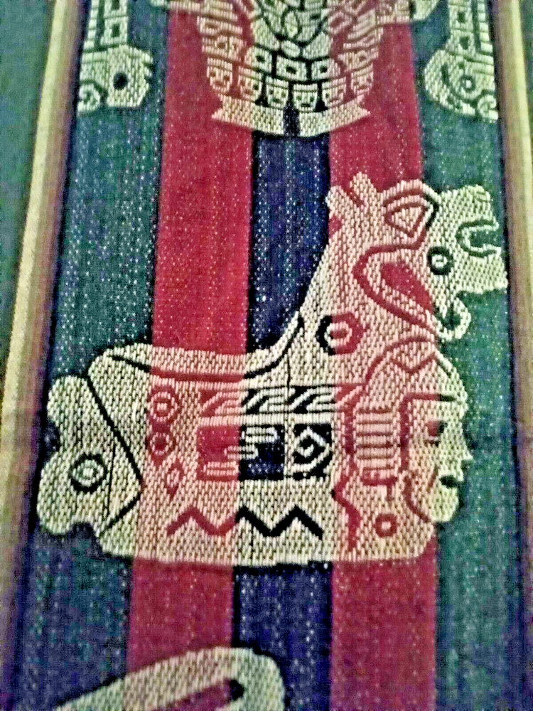 Table cover 96"×51" Peru reversible