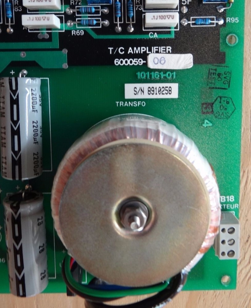 THERMCO MODEL 600059-00 ANALOG INPUT3 ZONE BOARD