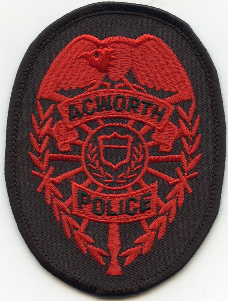 ACWORTH GEORGIA GA POLICE PATCH