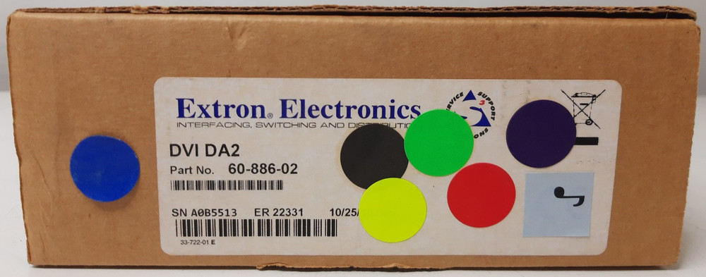 New Open Box Extron DVI DA Distribution Amplifier Series