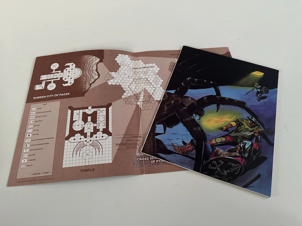Advanced Dungeons & Dragons Module: I3 Pharaoh | Insane Condition 9052 TSR 1982