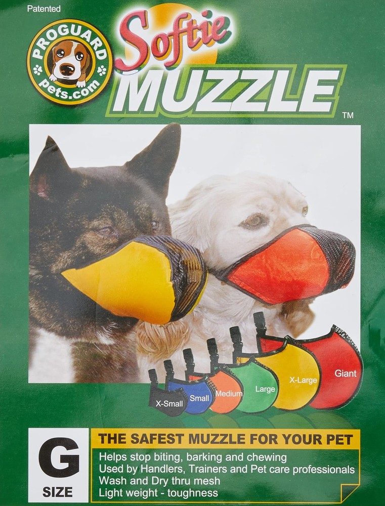 Proguard Softie Dog Muzzle, Giant