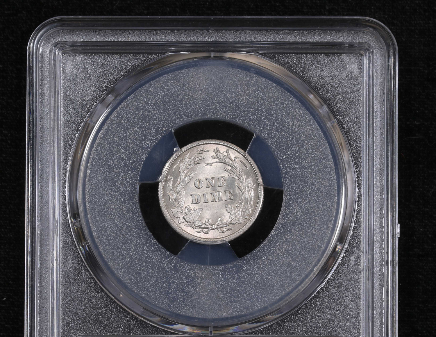 1909 PCGS Genuine Cleaned UNC Detail Barber Dime