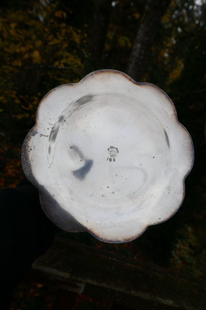 Antique E. G Webster & Son Raised Relief "Remembrance" Cold Water / Milk Pitcher