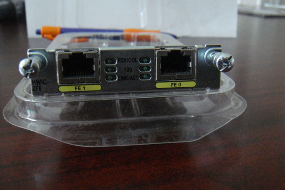 Cisco HWIC-2FE 2-Port 10/100 Ethernet WAN Interface Card