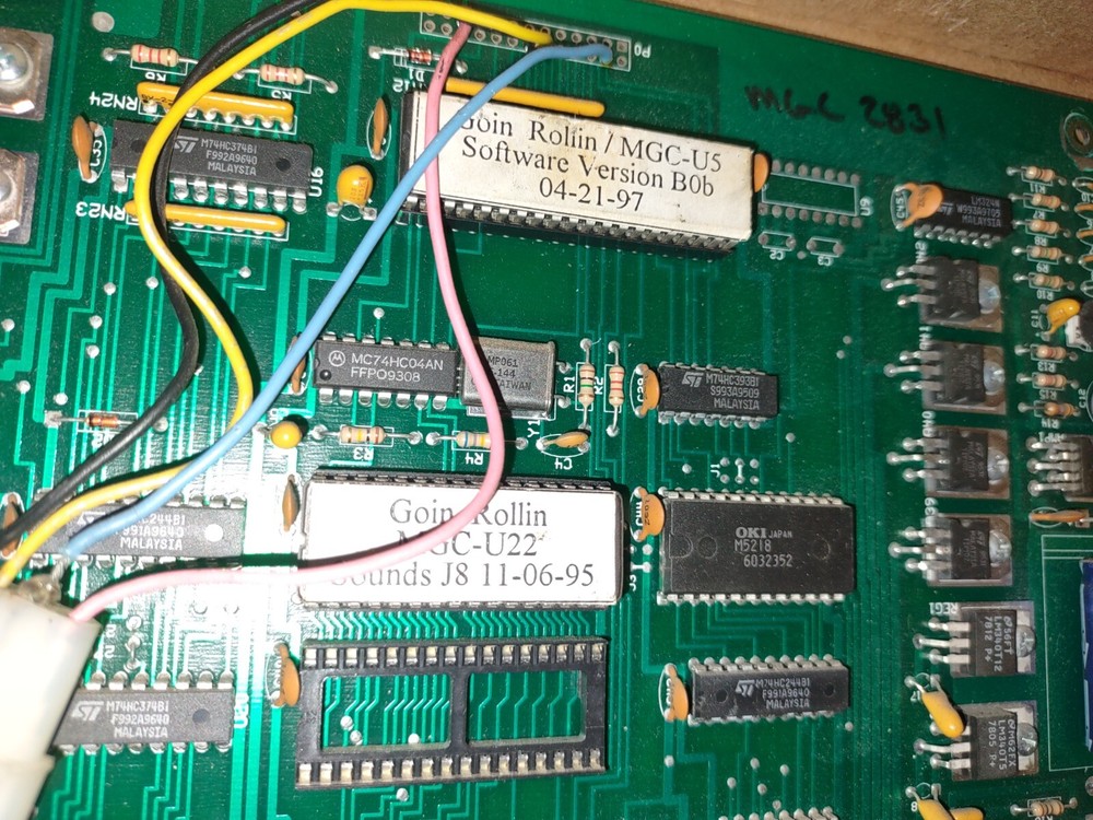 going rollin arcade redemption main pcb #381