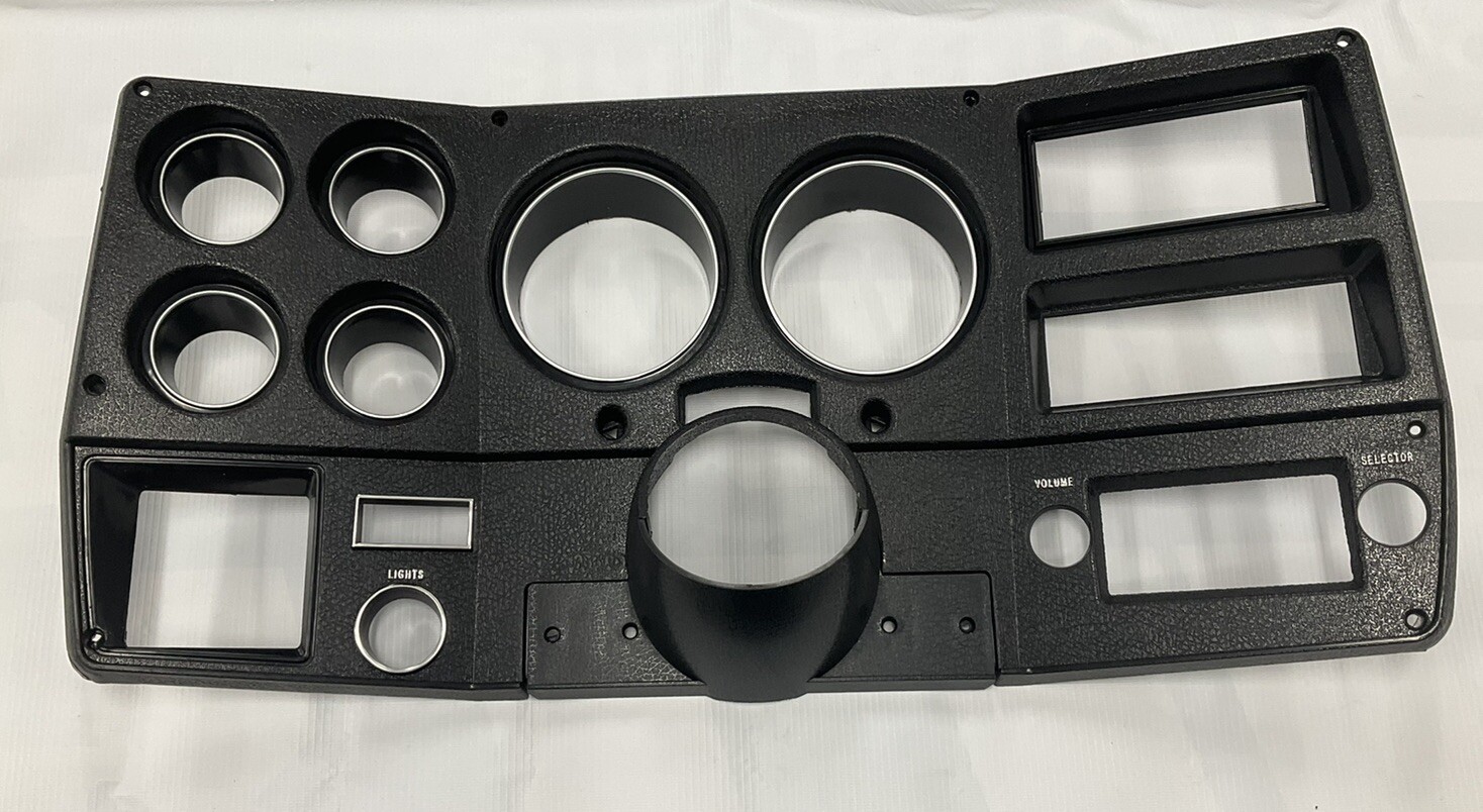 1975 1976 1977 CHEVROLET GMC C10 C20 BLAZER K5 GAUGE INSTRUMENT BEZEL WITH A/C