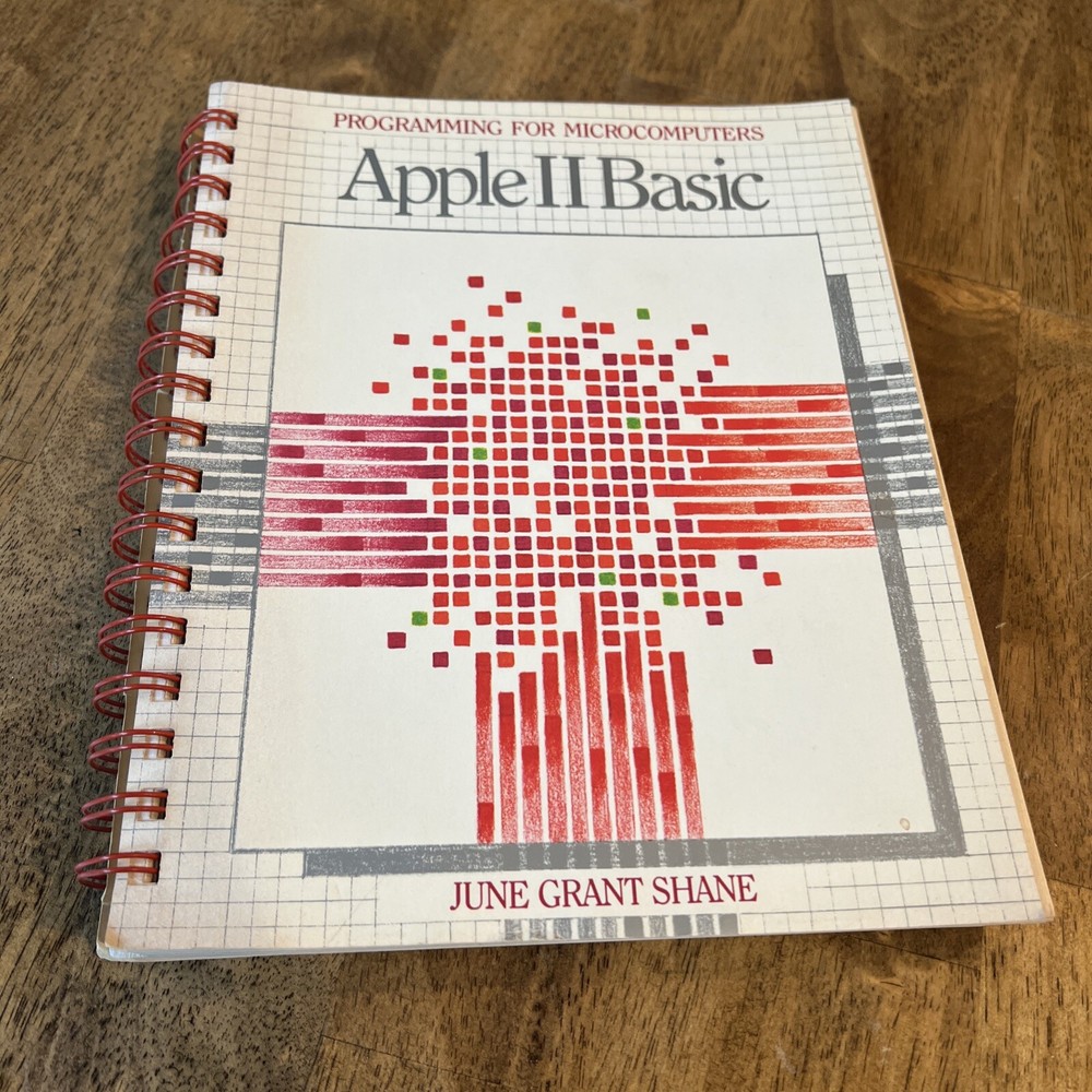 Vintage 1983 Apple II Basic Programming for Microcomputers Manual - VERY RARE