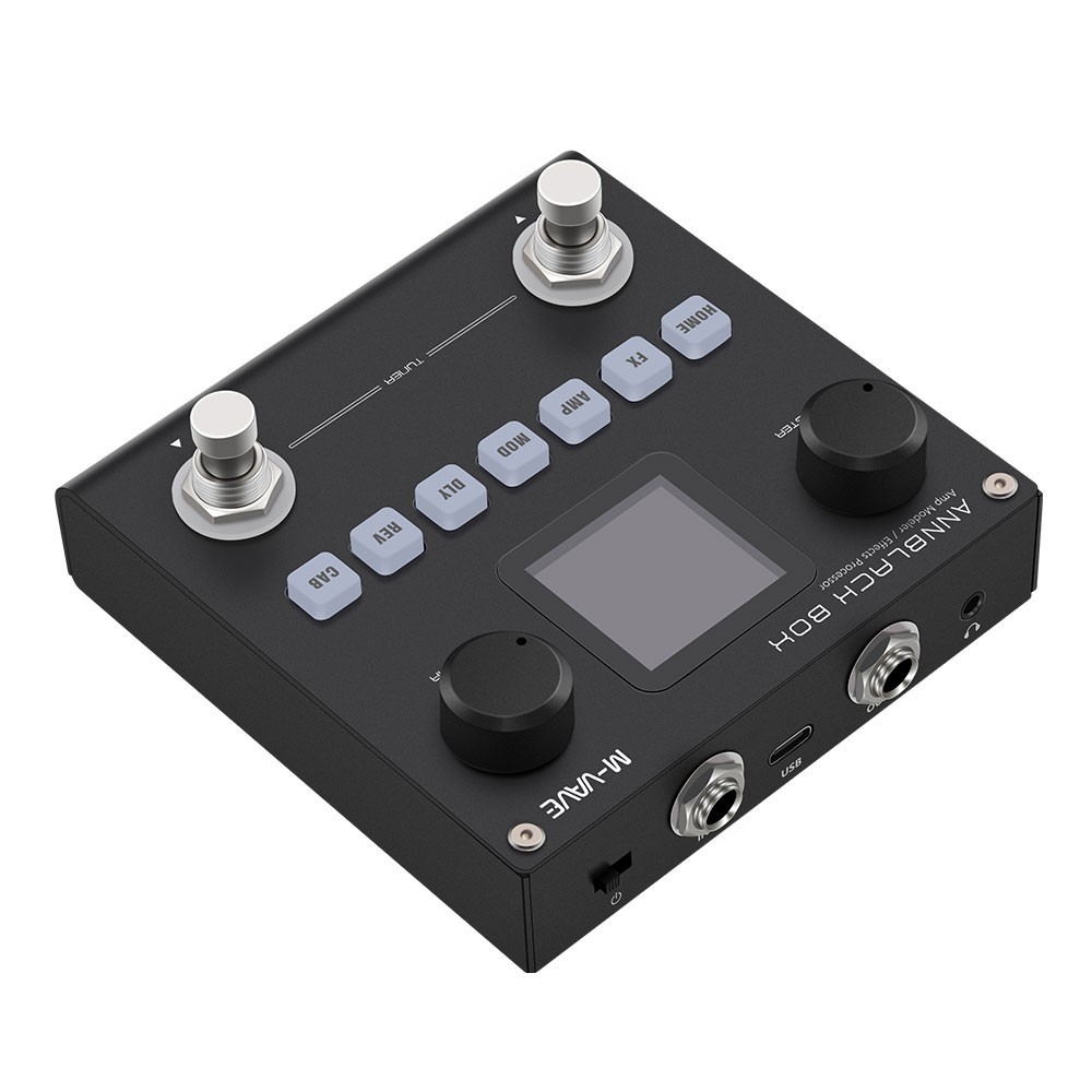 M-VAVE ANNBLACK BOX Amp Modeler Effects Processor w/ 1.54" Color