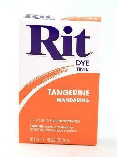 Rit All-Purpose Fabric Dye Tinte - Tangerine