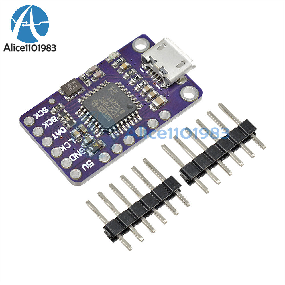 USB TO I2S IIS PCM2706 Gesture Recognition Sensor Decoder Connector Module