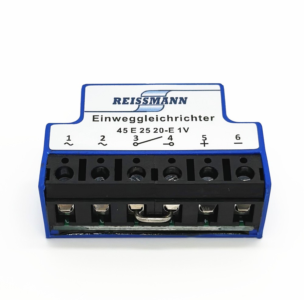 REISSMANN Einweggleichrichter 45 E 25 20-E1V Half wave Brake Rectifier