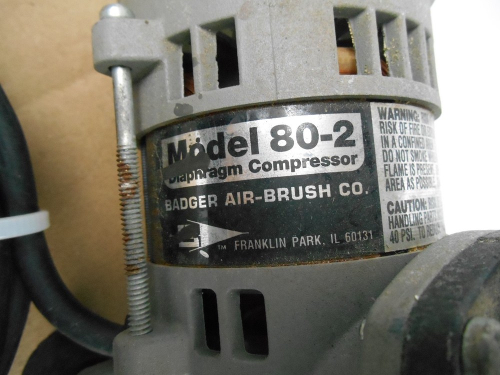 Badger Air Brush Compressor Model 80-2