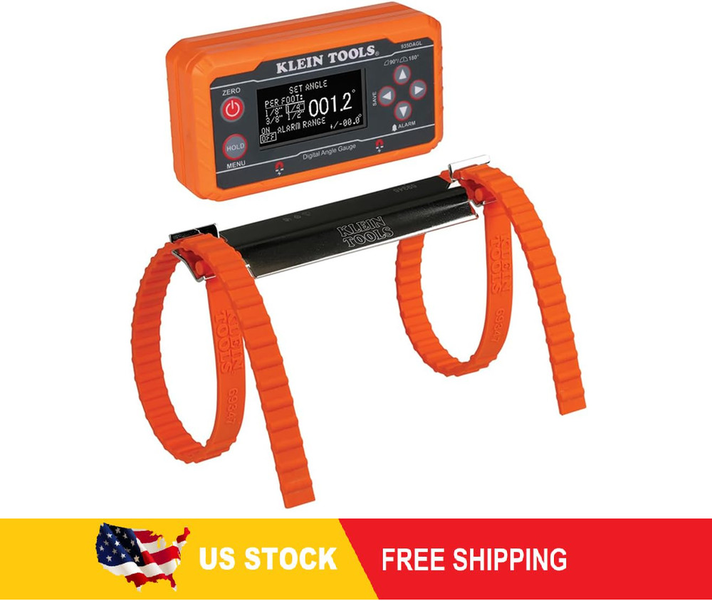 Klein Tools 80036 Level, Digital Electronic Level and Angle Gauge Tool Kit