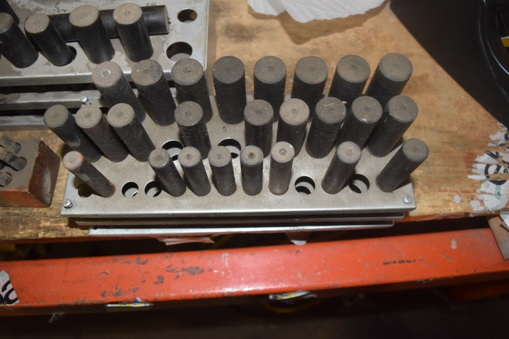 42 USED LARGE TRANFER PUNCHES