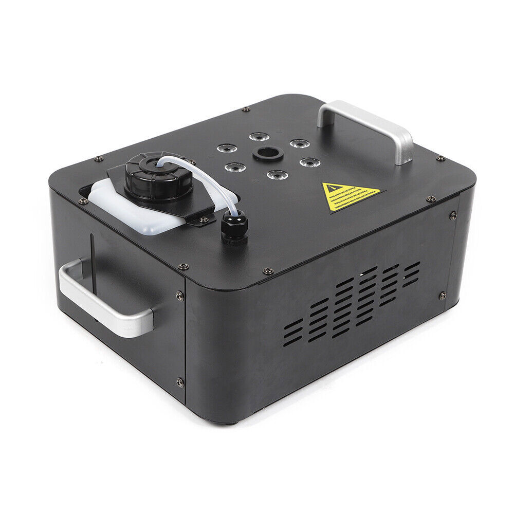 2pcs 6LED DJ Geyser Smoke Fog Machine Pyro Stage Vertical Upspray Fogger DMX RGB