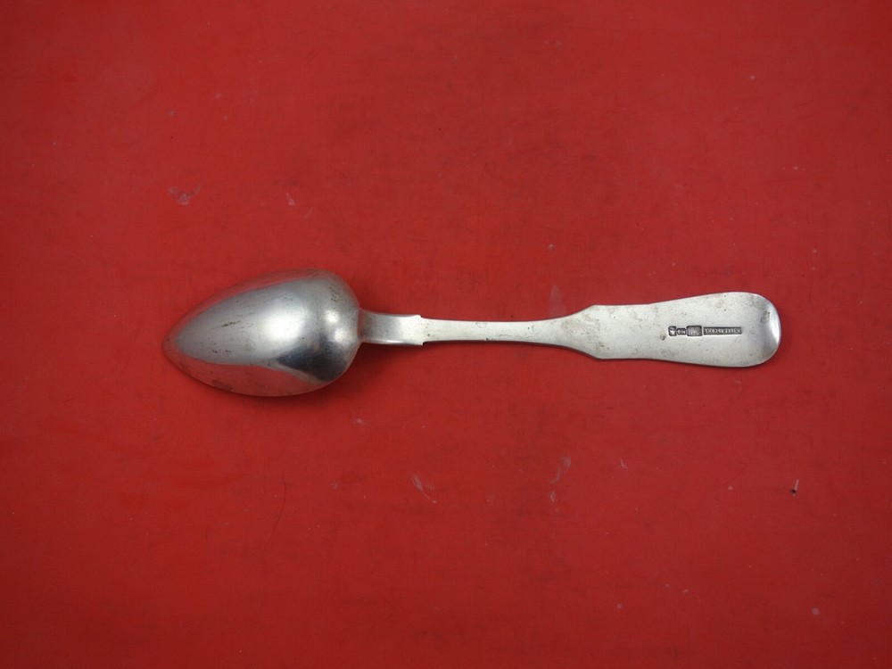 Russian Sterling Silver Dinner Spoon 1882 9 1/8"