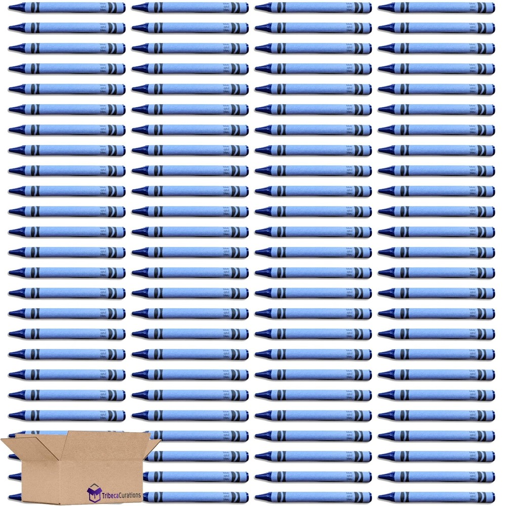 Blue Crayon Bulk Value Pack | Premium | 100 Count