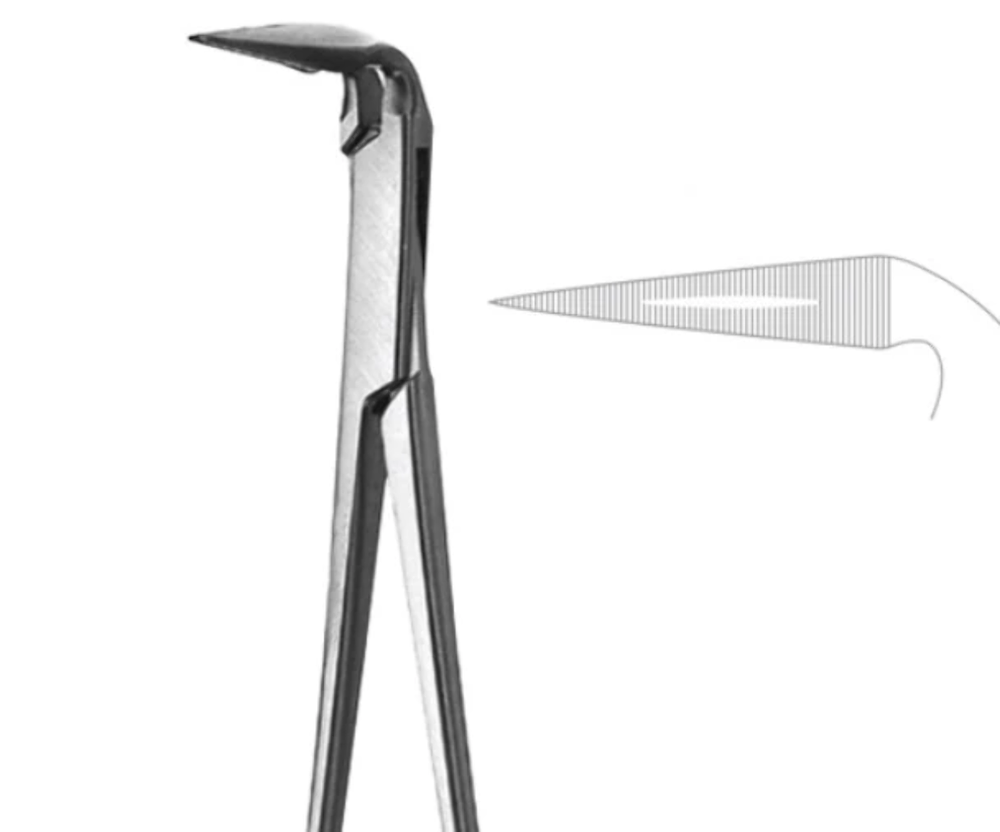 Wise Dental Root Forceps 90° Steiglitz Post & Point Removal Forceps