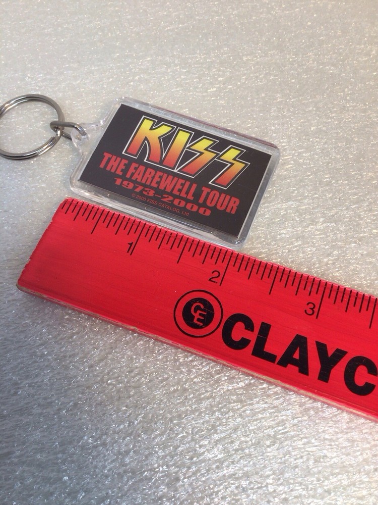 Kiss The Farewell Tour 1973-2000 Keychain