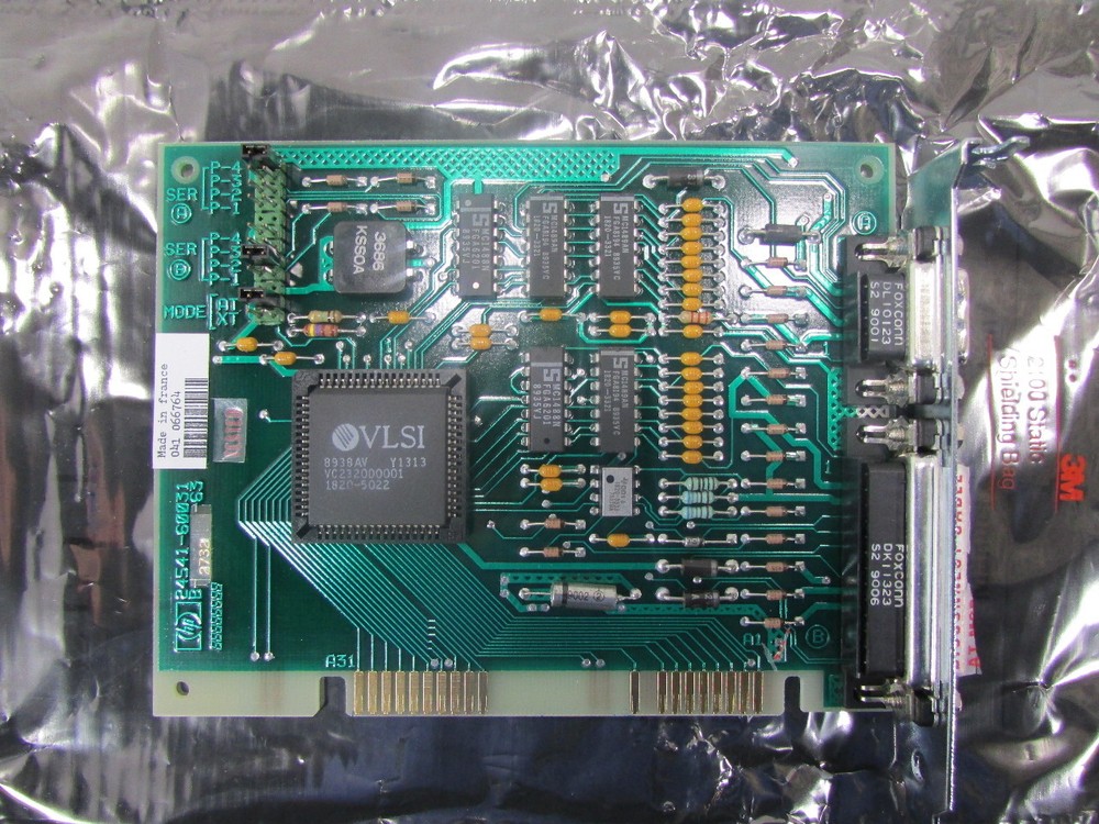HP 245411B PC INTERFACE DUAL SERIES INTERFACE CARD