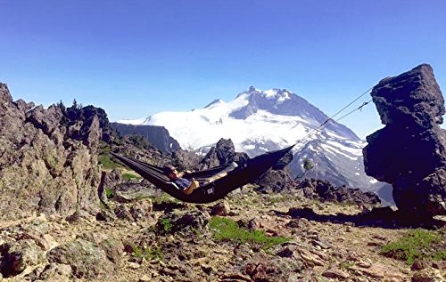 Hammock Bliss Sky Bed - Hangs Like A Hammock, Sleeps A Bed,