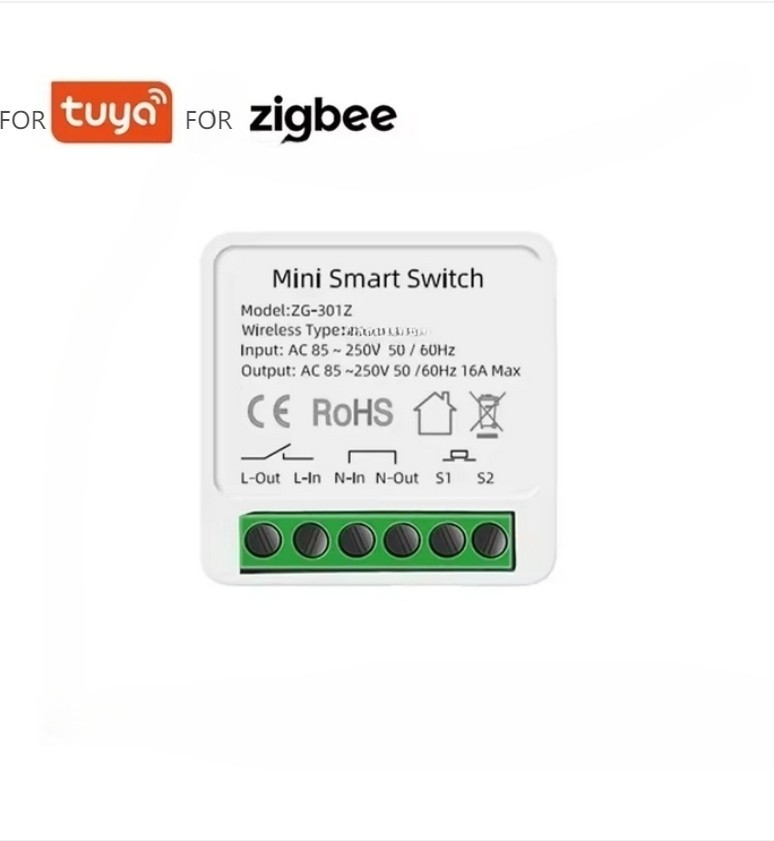 For Tuya For Zigbee Relay Switch Module for Home Curtain Wireless Control