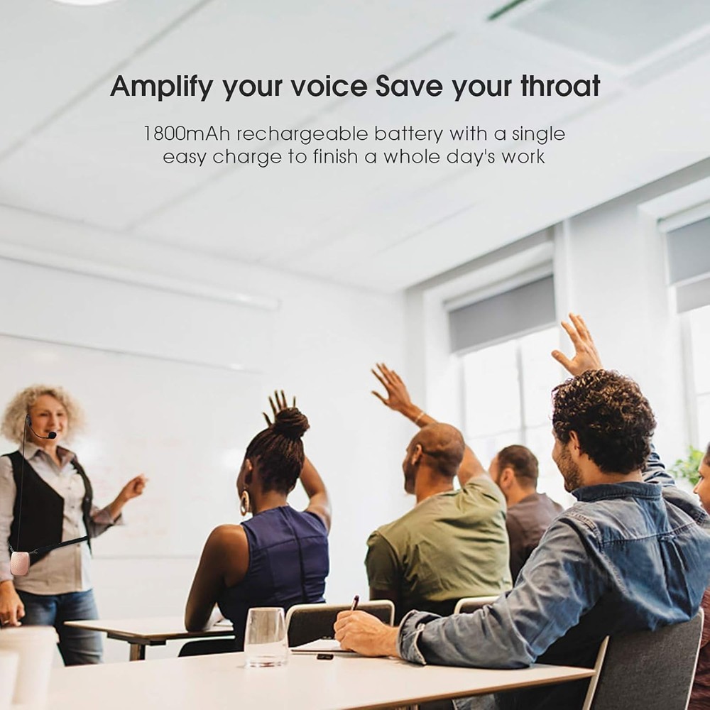 Multi-Input Voice Amplifier with 10W Output - Perfect for Guiding Tours