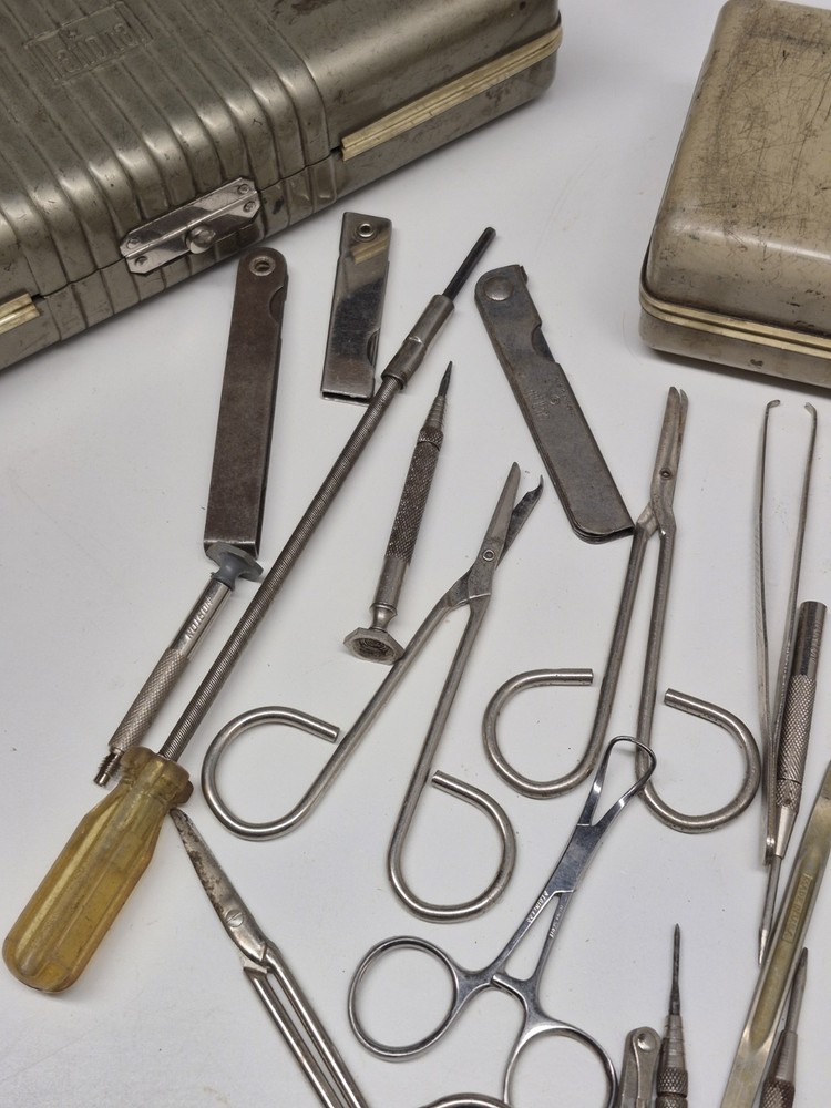 Vintage Precision Tools Lot With Cases