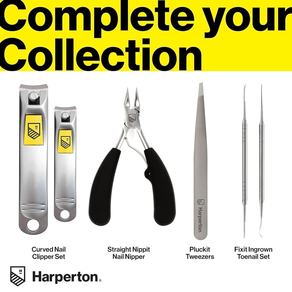 Ultra Sharp Nail Clippers Set - 2 Pack, Silver