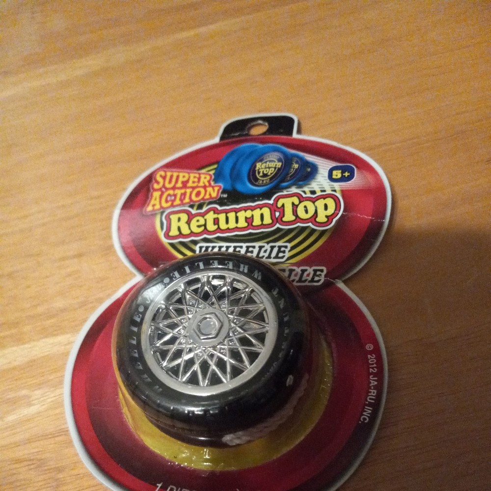 Super Action Return Top Wheelie Tire Shaped Yo-Yo