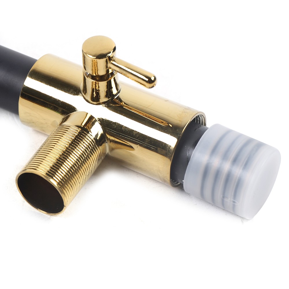 Exposed Shower Faucet System Rain Shower Head Combo 3Function Shower Fixture Set