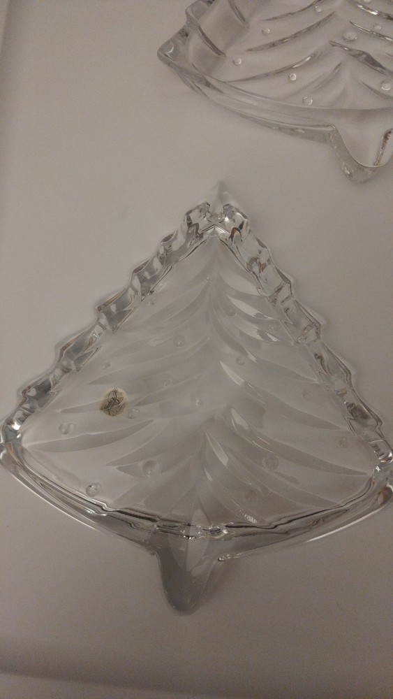 Cristal Darques Christmas Candy Dish