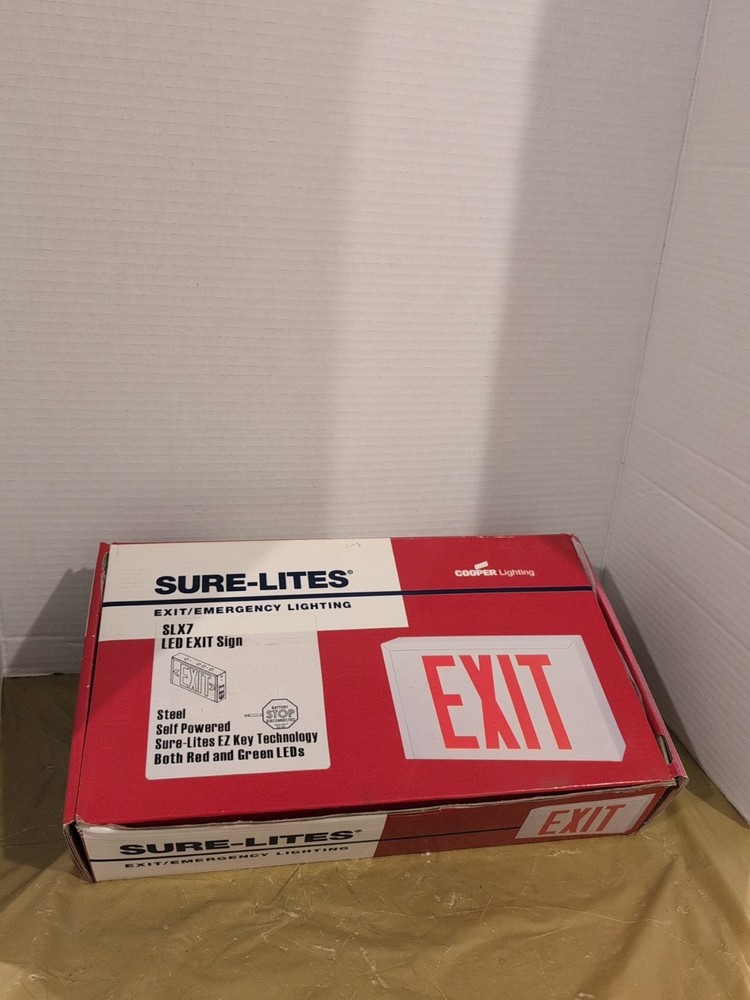Cooper Lighting Sure-Lites SLX7 LED Exit Sign