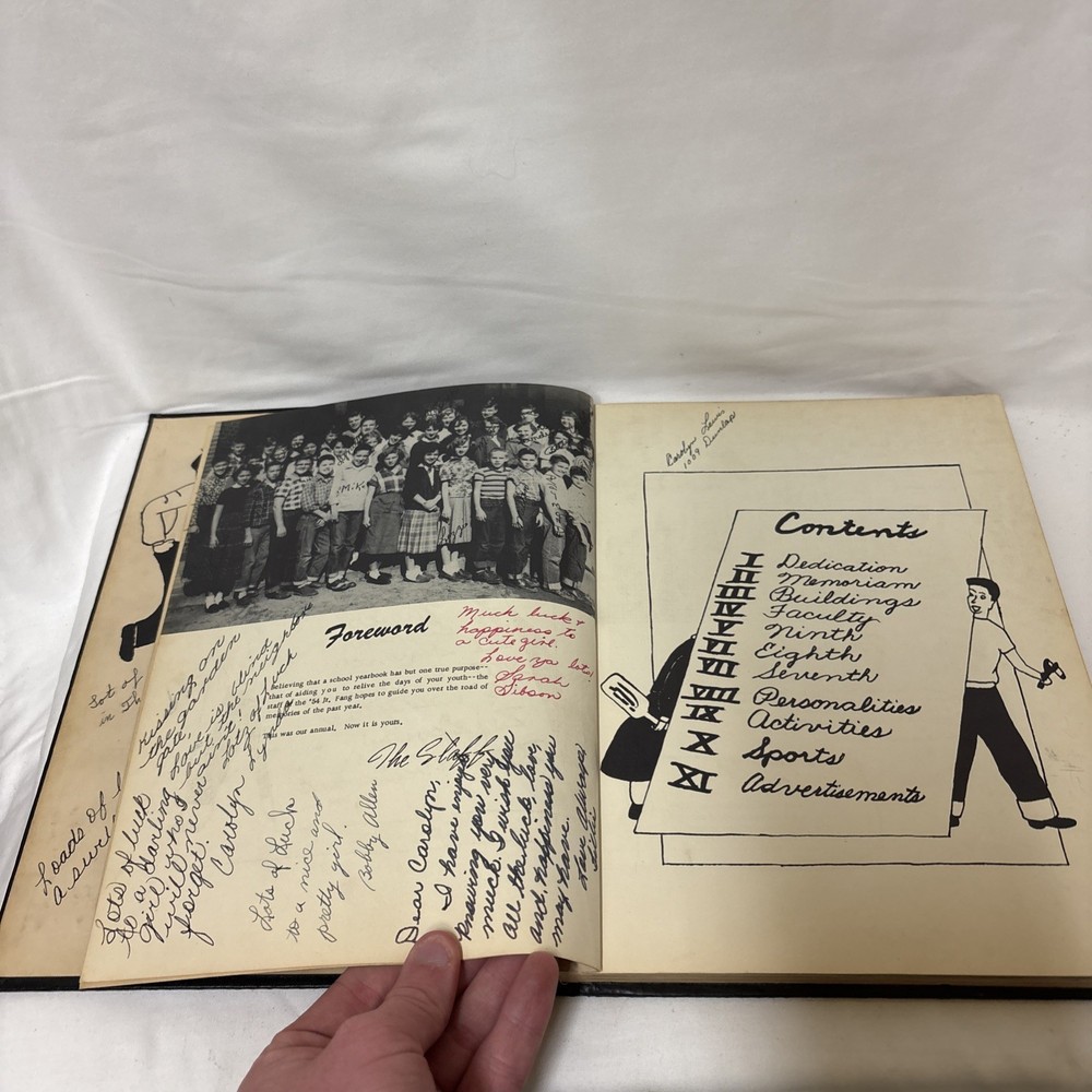 Lufkin Junior High School Yearbook 1954