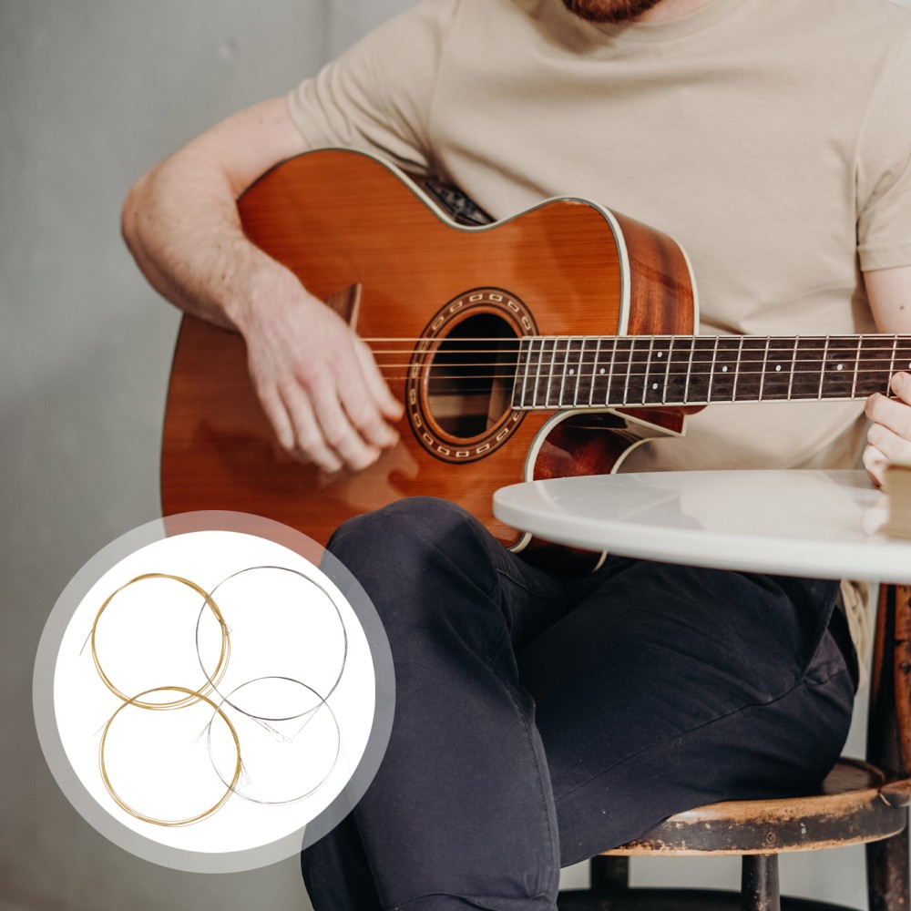 4pcs Practical Mandolin Replacement String Professional Mandolin Strings