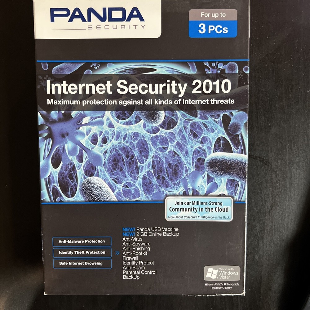 Panda Security Internet Security 2010 - Up to 3 PCS