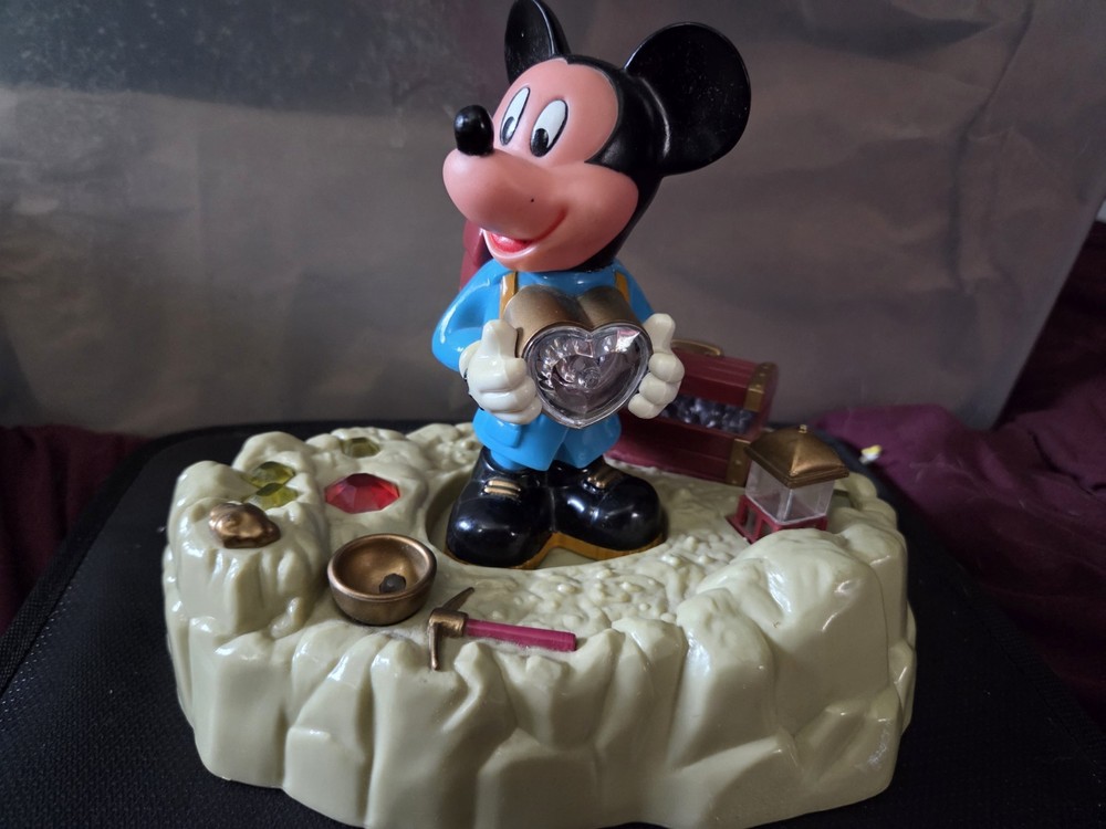 Prospector mickey mouse night light vintage