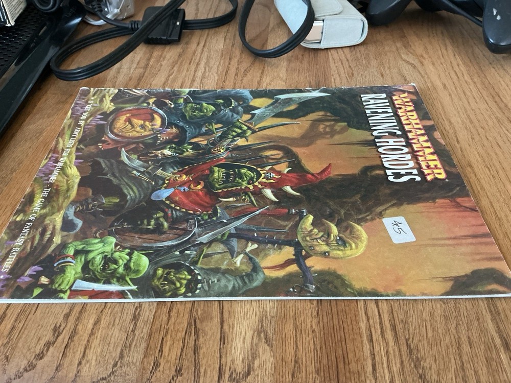 Warhammer Ravening Hordes Supplement OOP Orcs Goblins WFB