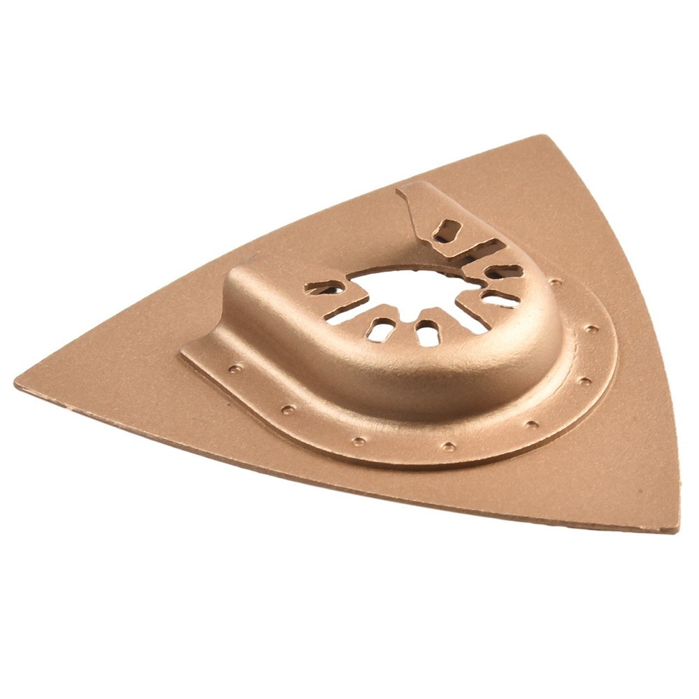 Oscillating Multitool Triangular Carbide Grit Rasp Blade Grout.Removal
