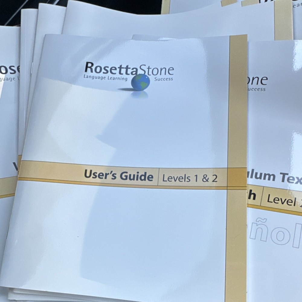 Rosetta Stone Spanish Level 1 & 2 Homeschool Edition Language Course CD