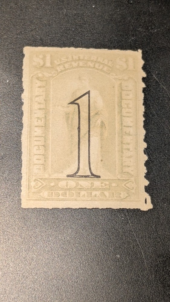 U.S. Revenue Stamp #R184 Very Fine Mint Lightly Hinged