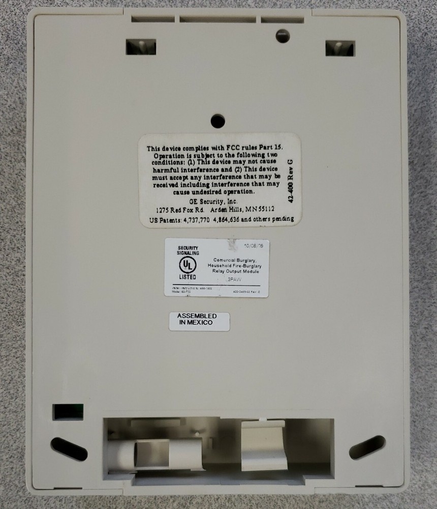 Interlogix Burglery Relay Output Module 60-770