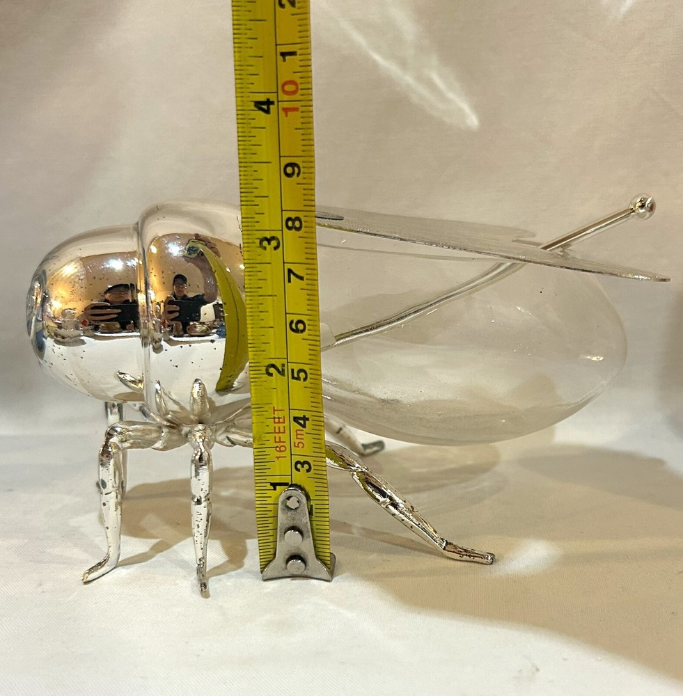 Godinger Silver Plated Honey Container Museum Recreation of Antique NIB