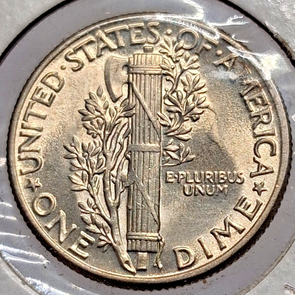1944 Mercury Dime
