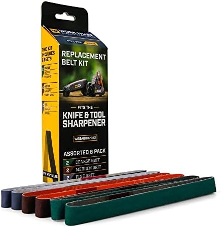 Knife Tool Sharpener Replacement Belt Kit P80 P220