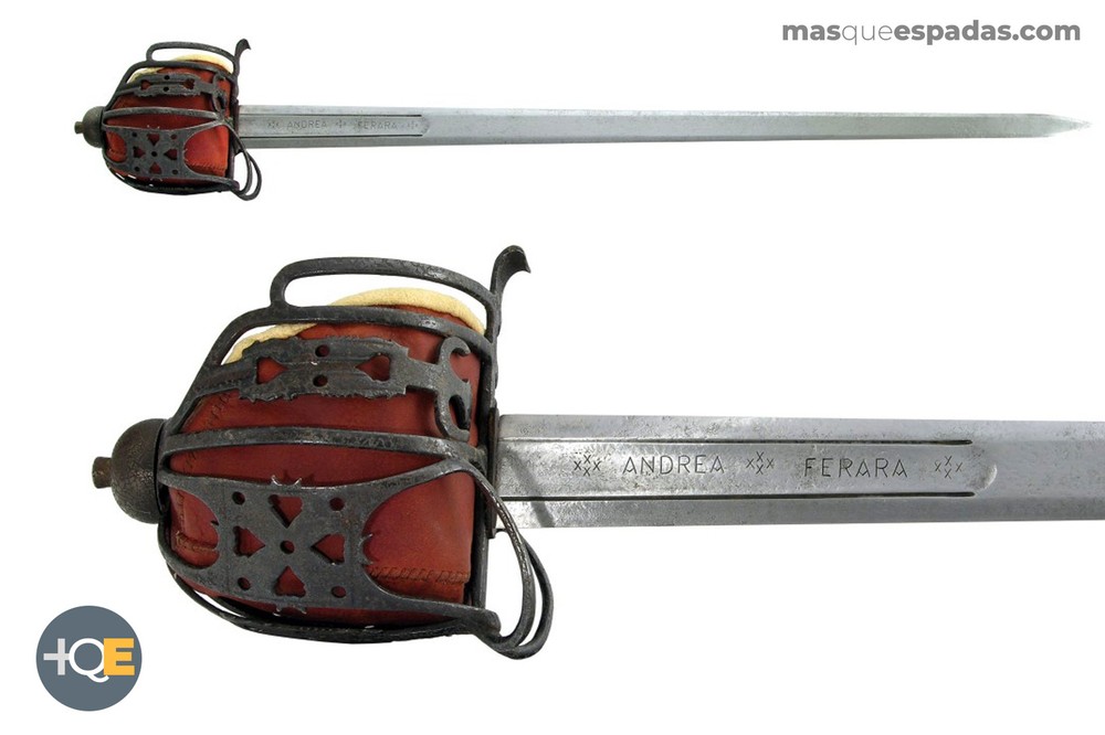 Scottish sword with basket handle - old version