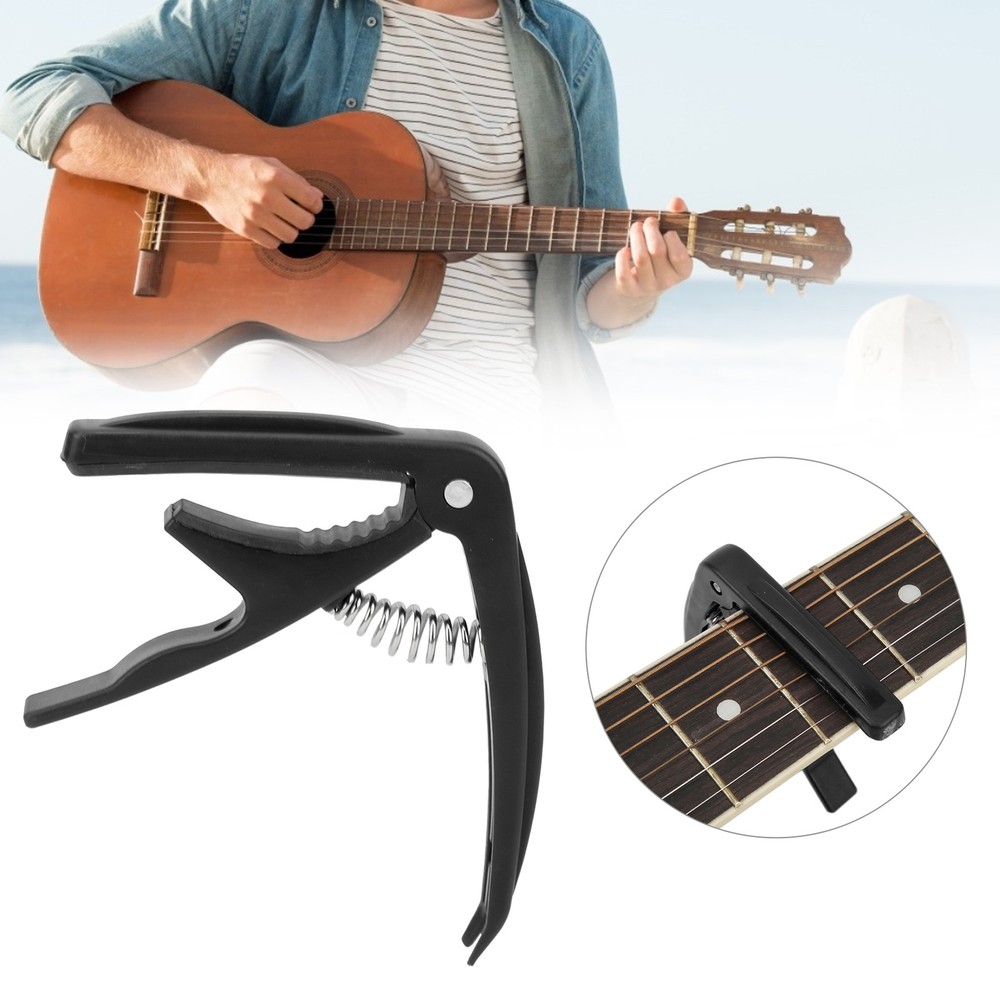 Guitar Capo Clamping ABS Shell Stringed Instrument Playing Tuning Accessories