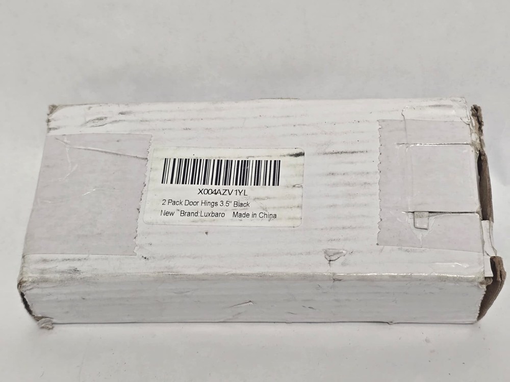 DOOR HINGS BLACK 3.5"- 2 PACK